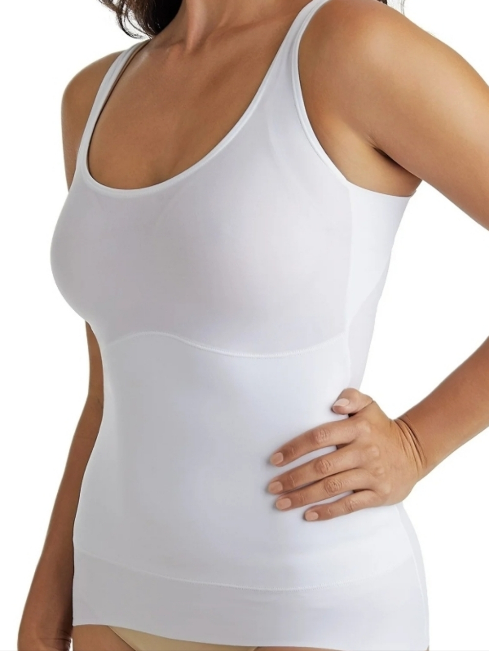 Cupid Women's Firm Control Underarm Smoothing Shaping Camisole Shapewear